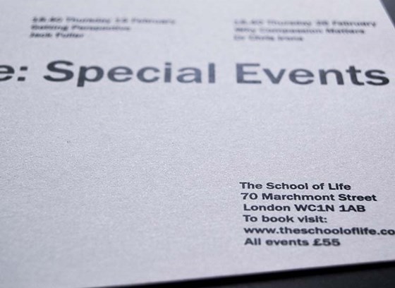 Typography: Invitations