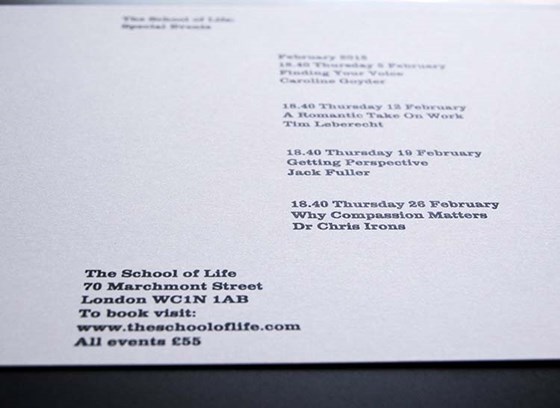 Typography: Invitations